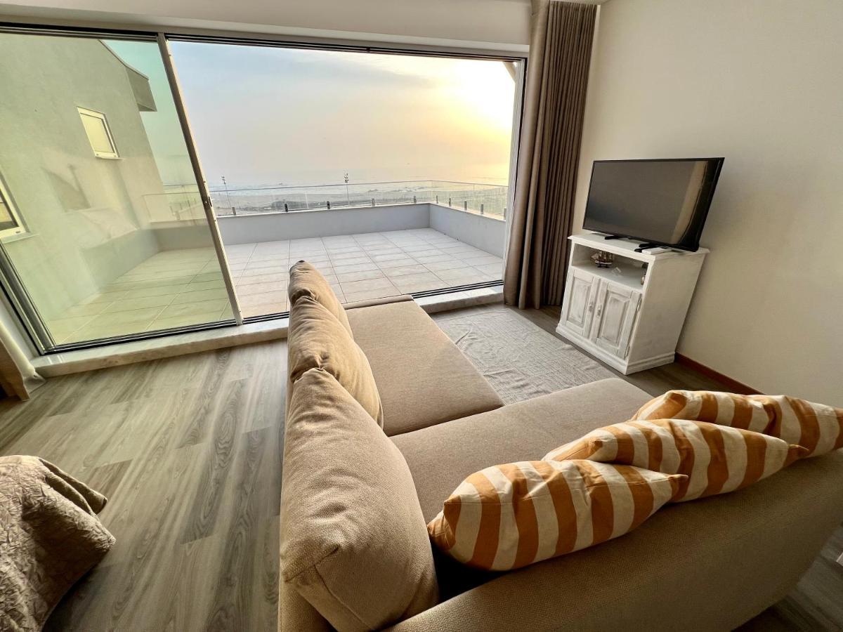 Povoa De Varzim-Sleeps4-Beachfront-Ac-Parking Exteriör bild